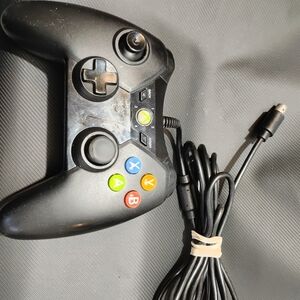 Wired Black Gaming Controller for Precision Play